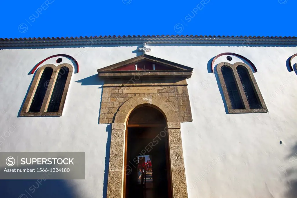 Greece, Ionian, Lefkada: Monastery Faneromeni