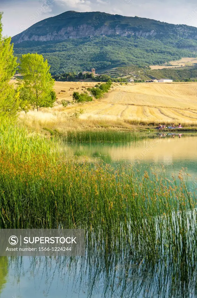 Ardanaz landscape  Izagaondoa valley, Navarre, Spain