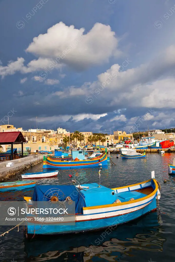 Marsaxlokk Fishing Village, Malta Island, Malta, Europe.