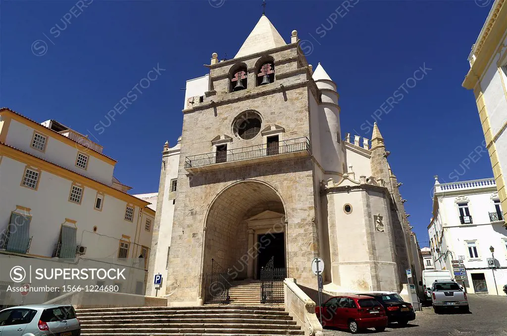 Elvas Portugal  Church of Our Lady of the Assumption in the town of Elvas