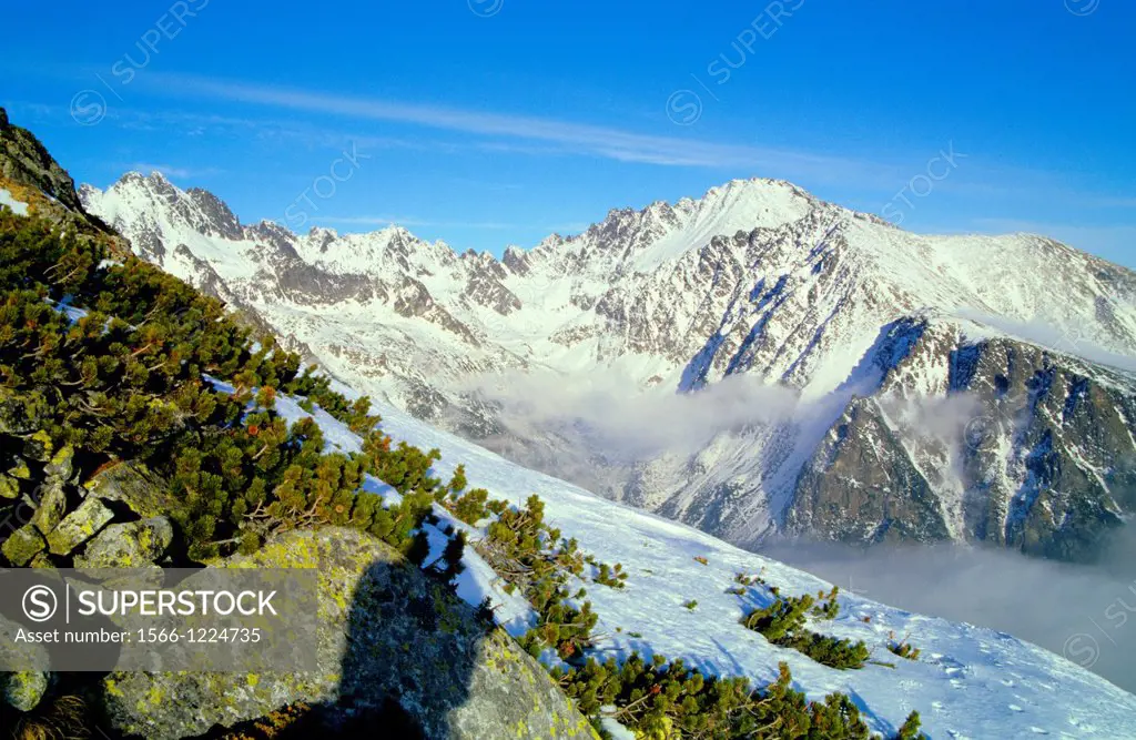 View of Zlomiskova dolina, High Tatras, Slovakia