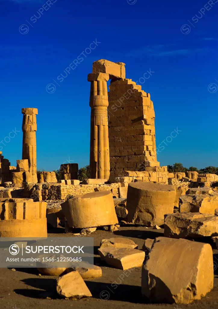 The Big Soleb Temple Built By Amenophis Iii, Soleb, Sudan