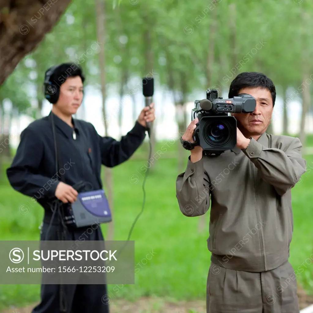 Journalists Of North Korean Tv, North Korea