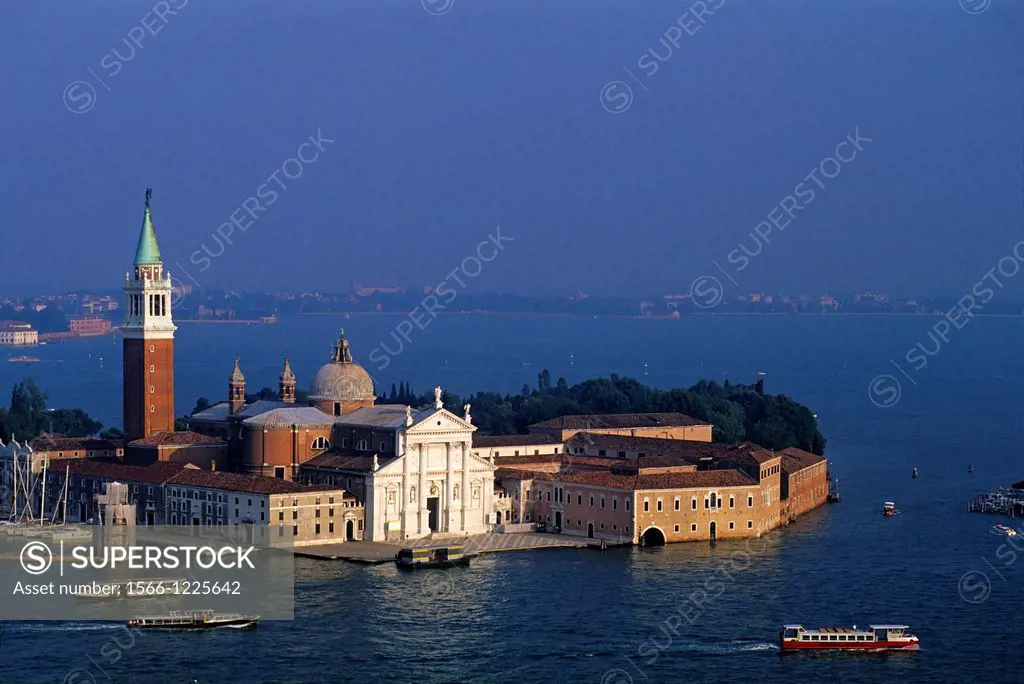 San Giorgio Maggiore Island, Venice, Veneto region, Italy, Europe