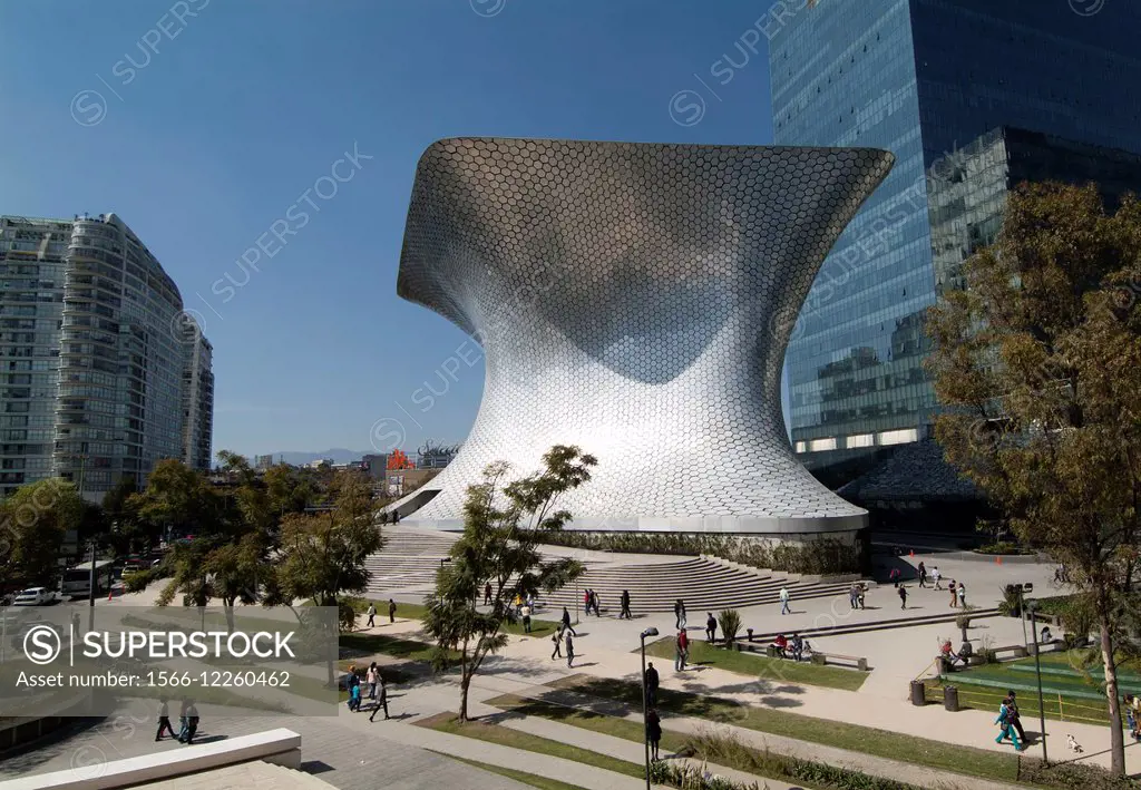 Museo Soumaya and Plaza Carso in Mexico City, Mexico.