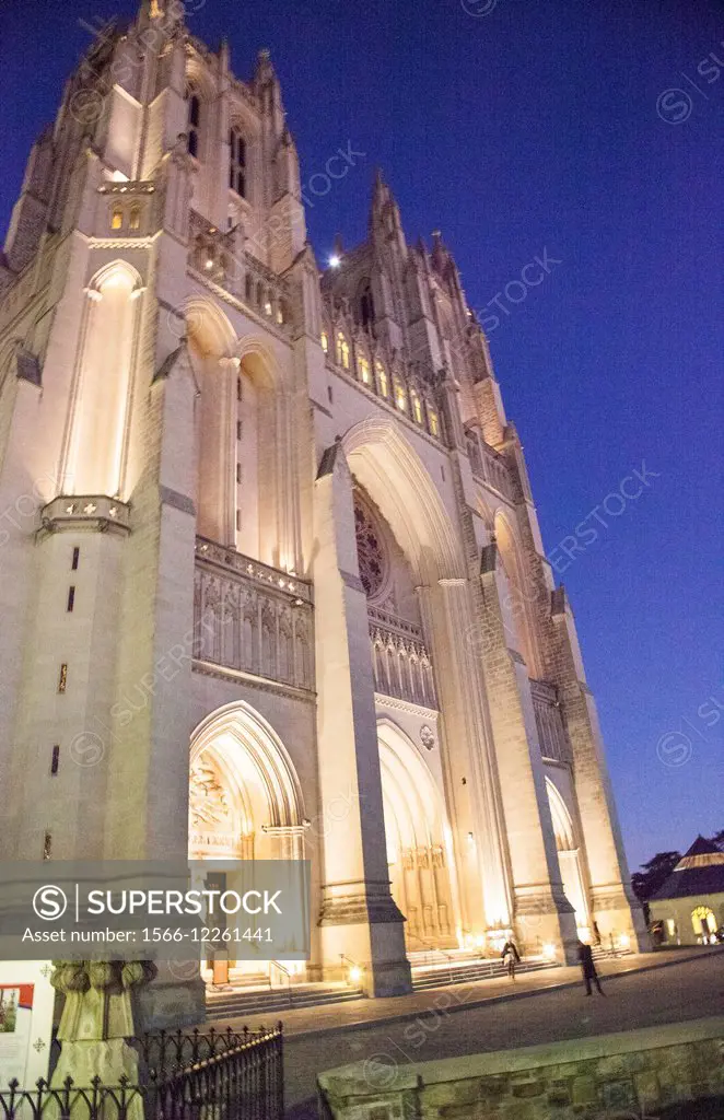 Washington National Cathedral or the Cathedral Church of Saint Peter and Saint Paul in the City and Diocese of Washington, Washington DC, United State...