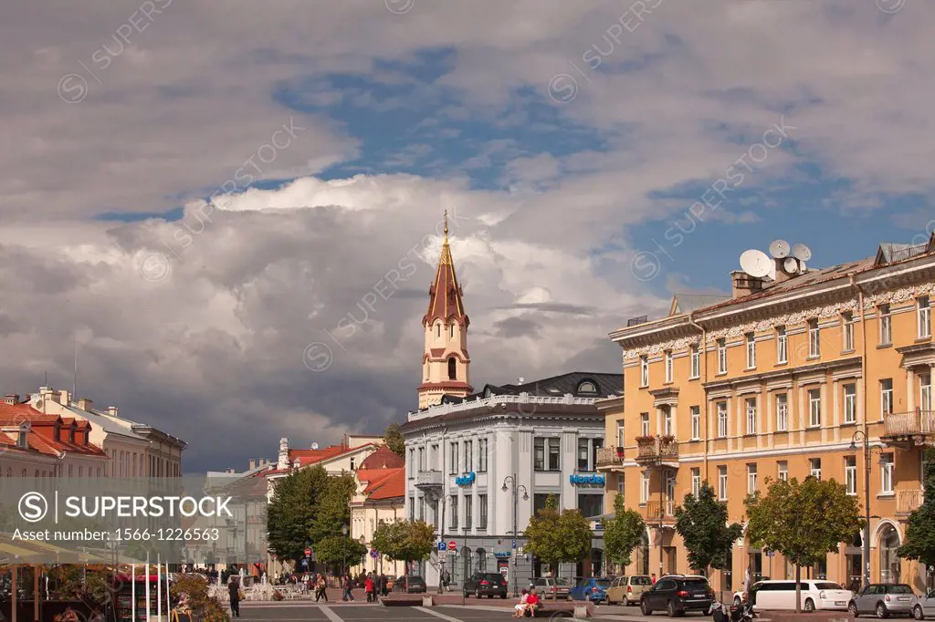 Vilnius  The Town Hall Square