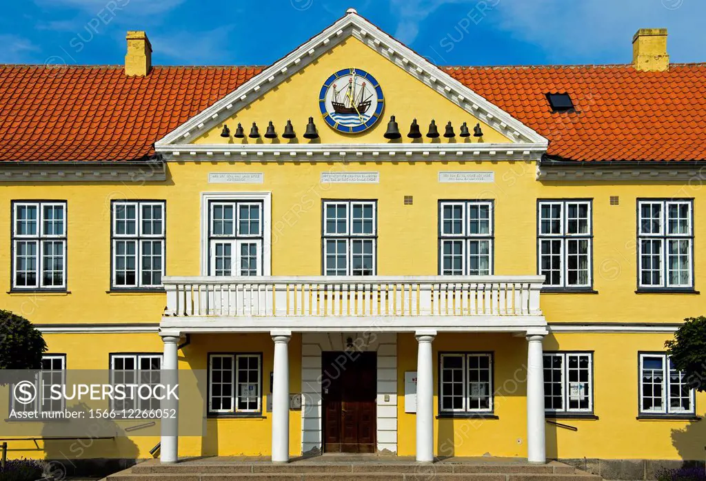 Townhall Nysted, Lolland, Nysted, Denmark.