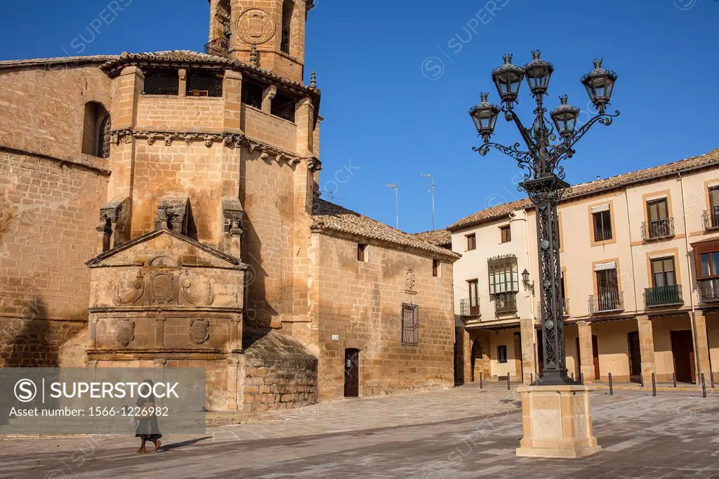 Church, Iglesia, de San Pablo, Plaza Primero de Mayo, Ubeda, Andalusia, Spain