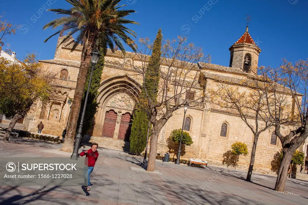Church, Iglesia, de San Pablo, Plaza Primero de Mayo, Ubeda, Andalusia, Spain