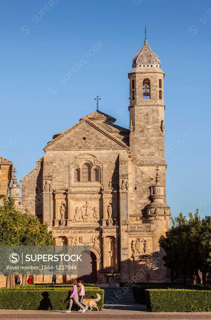 Sacra capilla del Salvador,Church of the Salvador 16th century in Plaza de Vázquez Molina, Úbeda  Jaén province  Andalusie  Spain