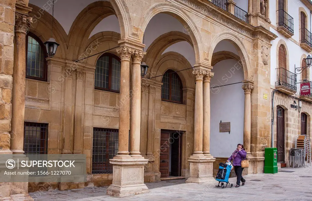 Antiguas Casas Consistoriales, old town hall, Úbeda, Jaén province, Andalusia, Spain, Europe
