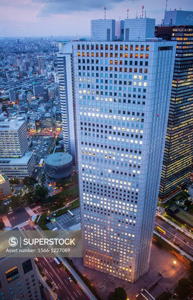 Skyscrapers in Nishi Shinjuku Shinjuku  Tokyo city, Japan, Asia