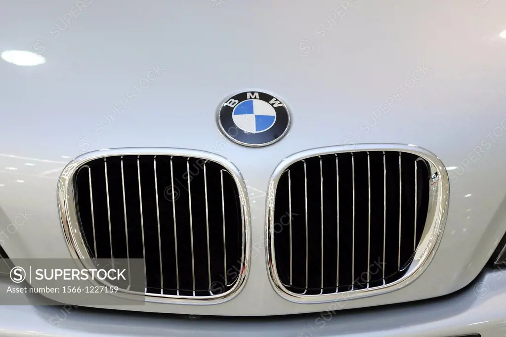 Detail, radiator bonnet, BMW