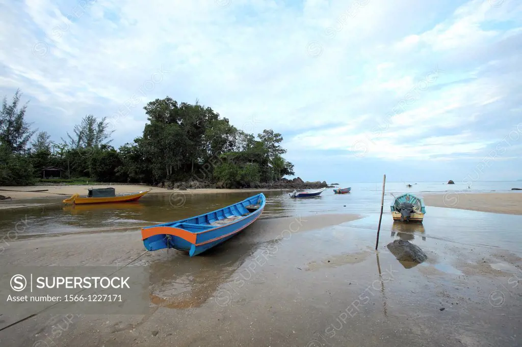 Scenery of Pandan Beach, Lundu, Sarawak, Malaysia, Borneo
