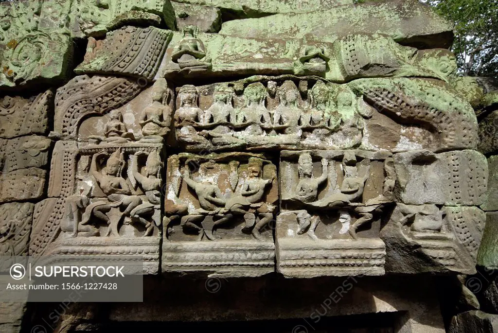 detail at Angkor Ta Prohm
