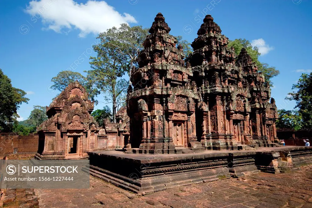 the famous Banteay Srei, Angkor Wat
