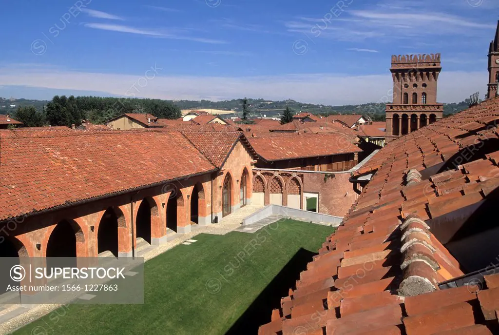 restructured neo-Gothic country estate of King Carlo Alberto of Savoy and renovated 19th-century farm structures housing the University of Gastronomic...