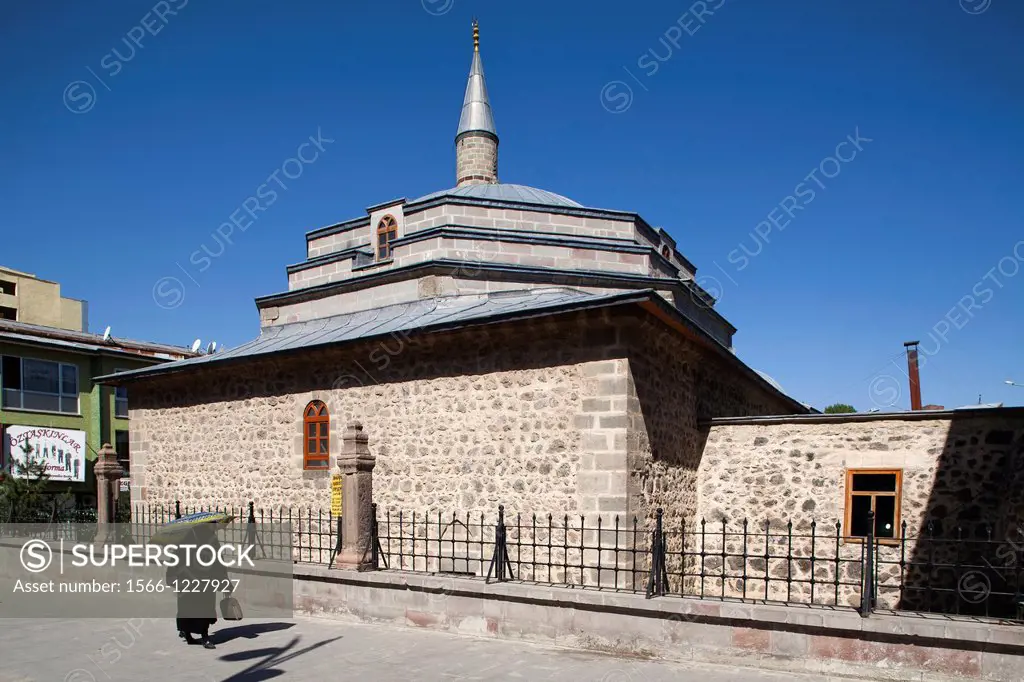 caferiye camii, town of erzurum, eastern anatolia, turkey, asia