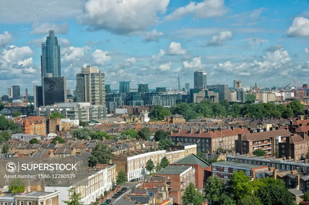 England, London, London buildings, view of london