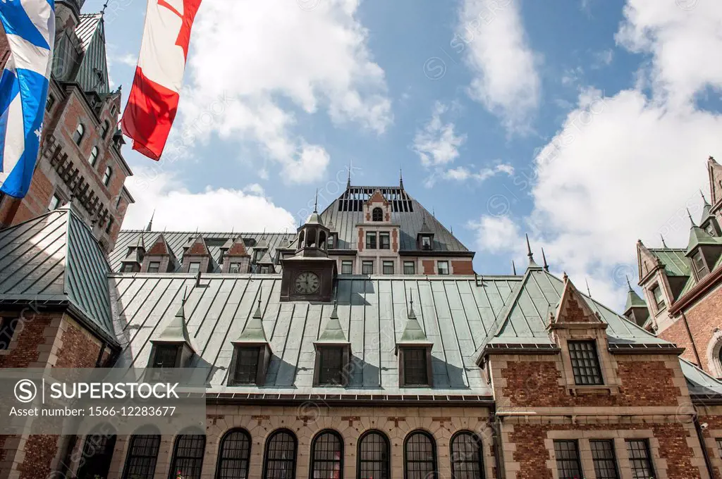 The Grand Hotel Fairmont Le Chteau Frontenac., Quebec, Quebec City.