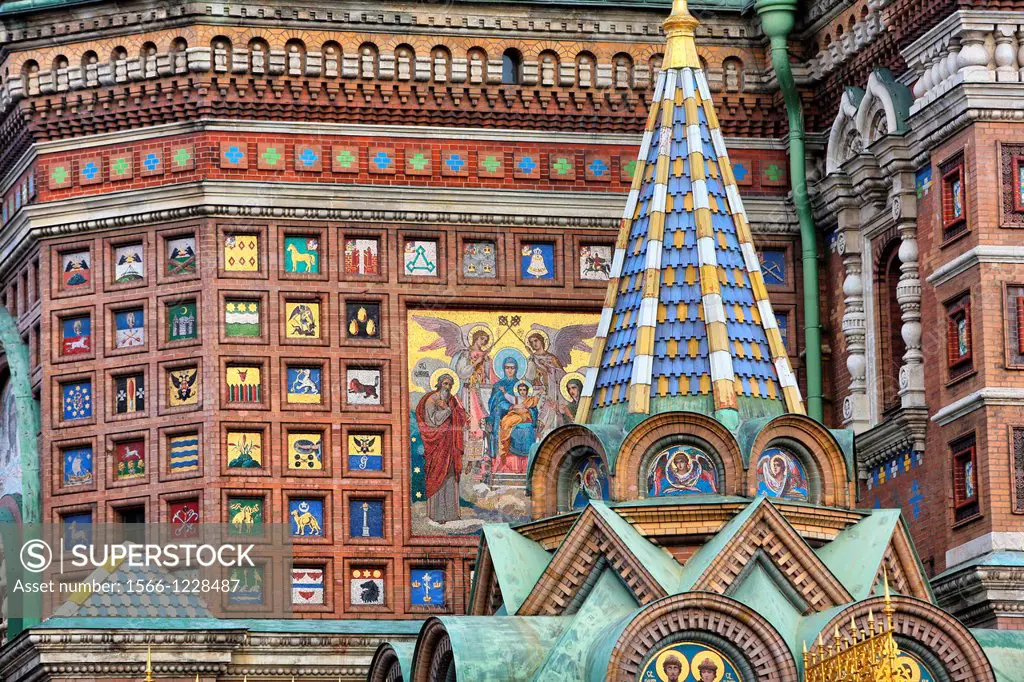 Church of Our Savior on the Spilled Blood St, Saint-Petersburg, Russia
