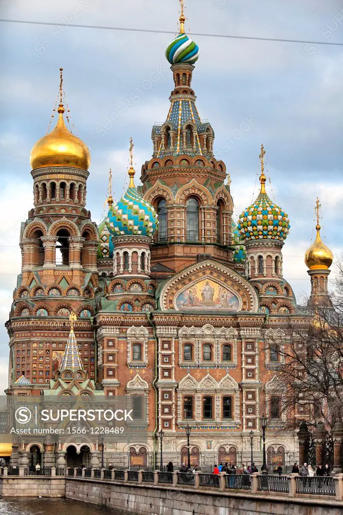 Church of Our Savior on the Spilled Blood St, Saint-Petersburg, Russia