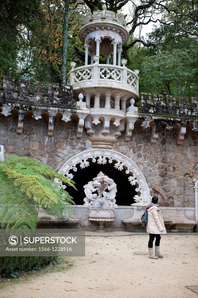 Because of its Masonic origin, the Quinta da Regaleira, is full of simbolic elements  Sintra, Lisbon, Portugal, Europe