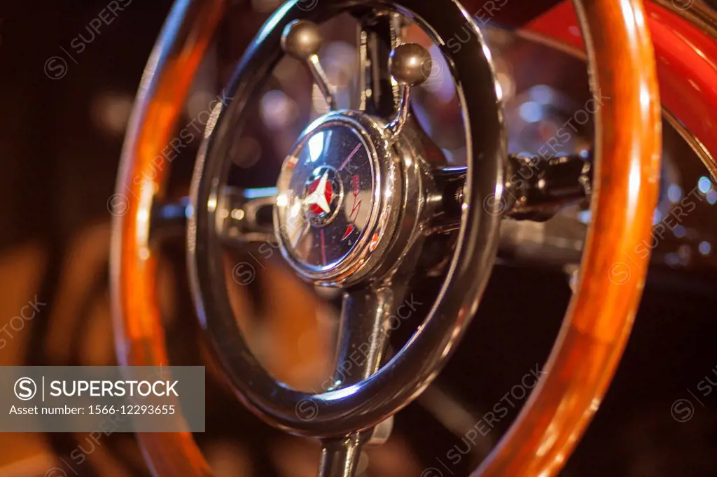 1929 Mercedes Benz steering wheel