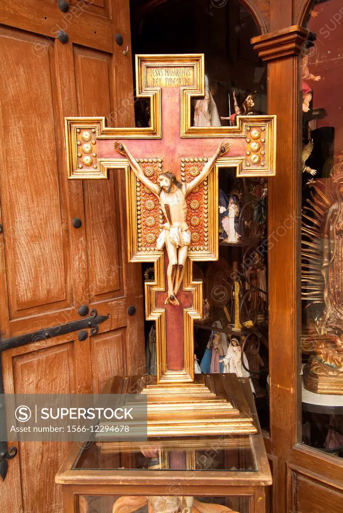 Crucifix in San Miguel de Allende, Mexico