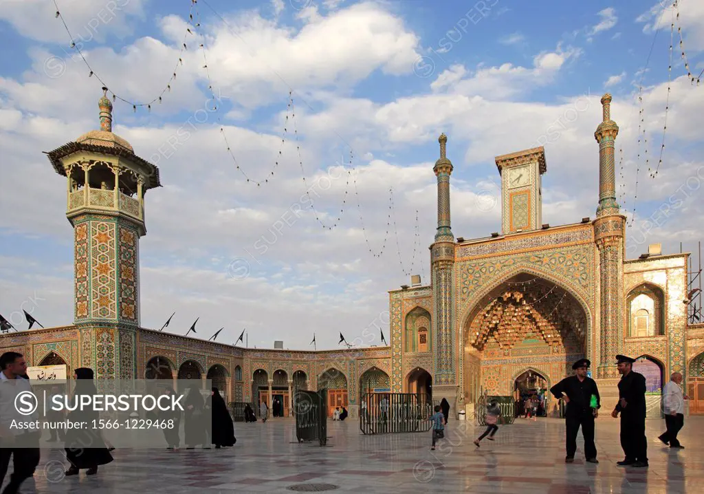 The shrine of Fatima al-Masumeh, Qom, Iran