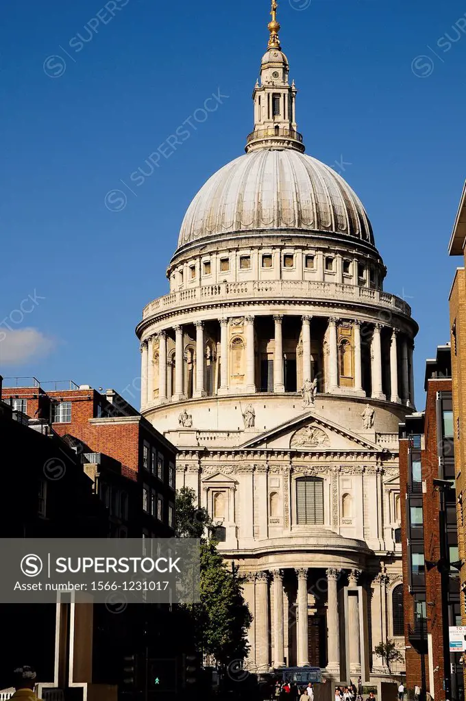 St Paul´s Cathedral, London, England, UK, Europe.