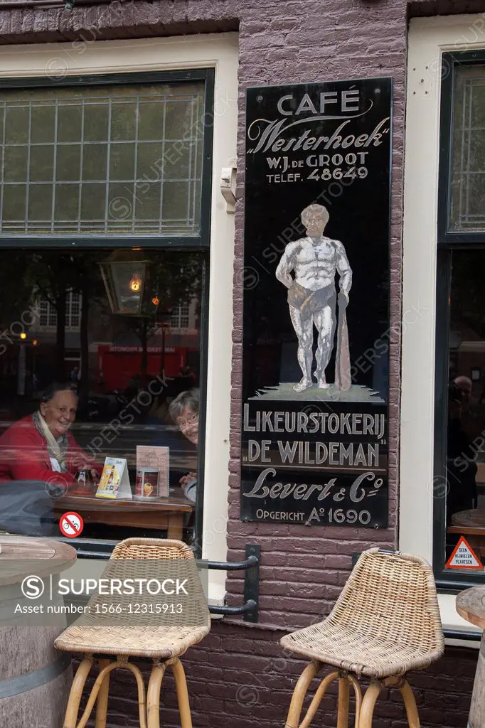 Cafe Westerhoek, Amsterdam, Holland.