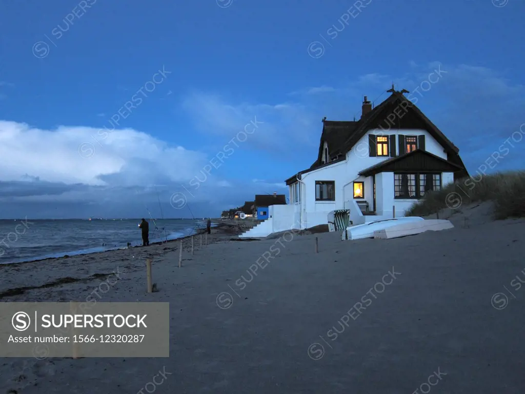 At home, holiday home, Heiligenhafen, Graswarder, the Baltic Sea, Schleswig-Holstein, Germany, Europe, No Model Release.