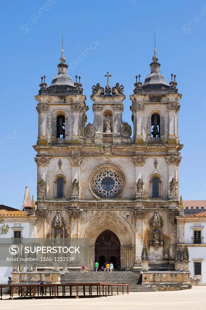 Mosteiro de Santa Maria de Alcobaca, Alcobaca Monastery, Alcobaca, Oeste, Leiria District, Portugal.
