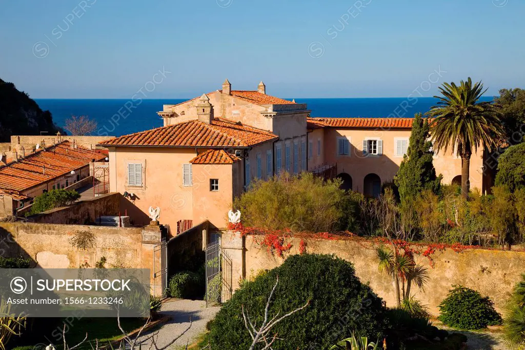 italy, Tuscany, Livorno, Elba island, Villa dei Mulini, Napoleon house.