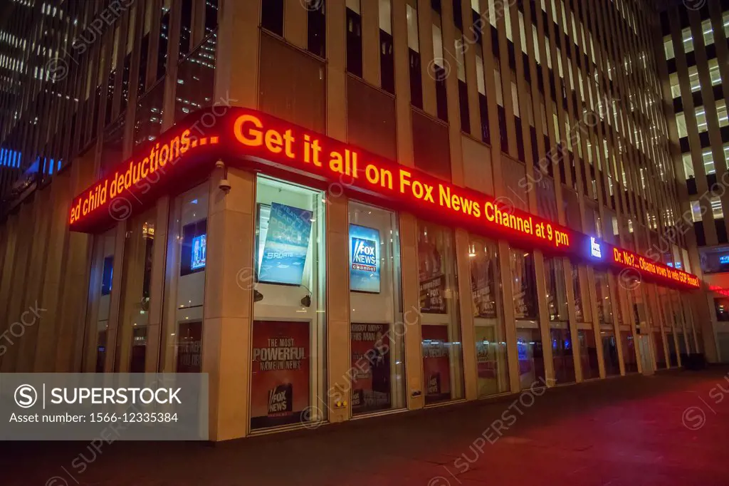 The News Corp. headquarters in Midtown Manhattan in New York on Tuesday, January 20, 2015. The city of Paris announced that it plans to sue Fox News o...