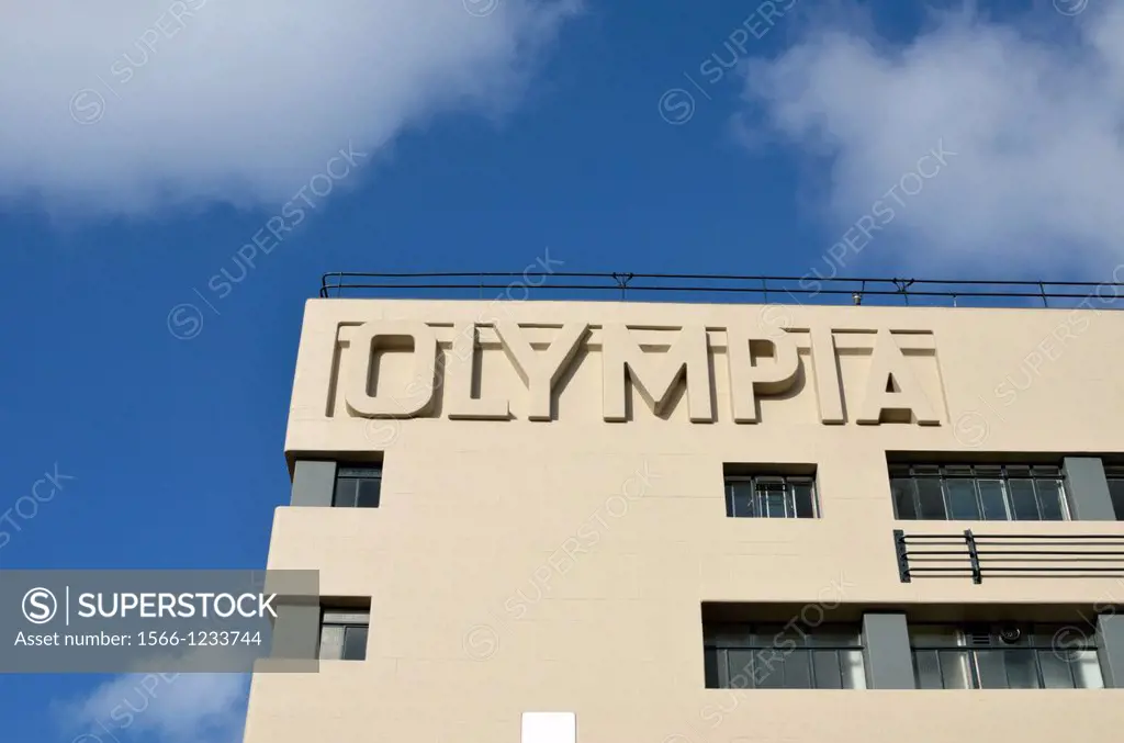Olympia exhibition centre in West Kensington, London, UK