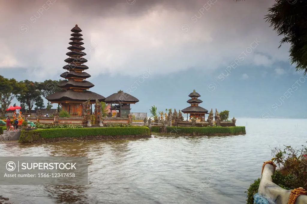 Pura Ulun Danu Bratan. Lake Bratan. Bali. Indonesia, Asia.