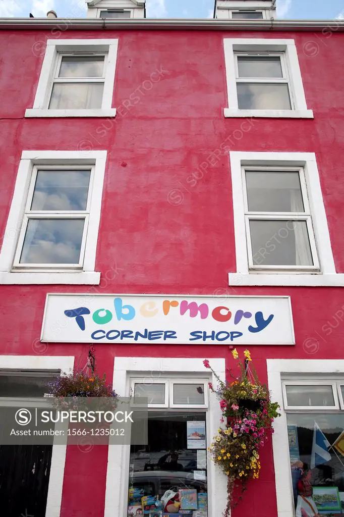 Corner Shop, Tobermory, Isle of Mull, Scotland