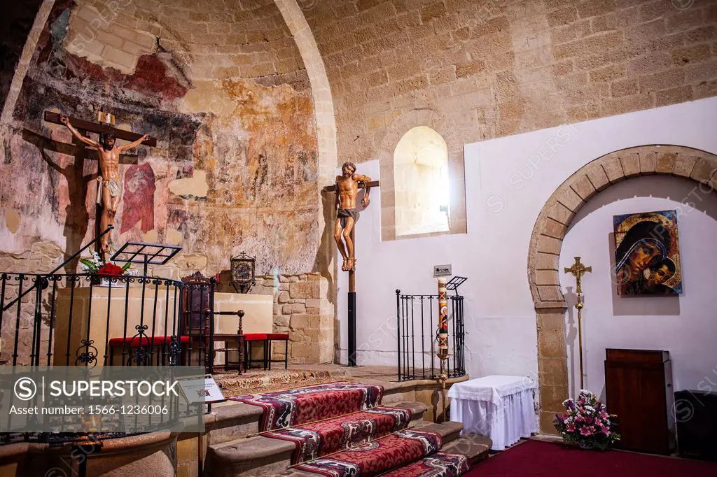 Romanesque Church of Santa Cruz, Baeza  Jaen province, Andalucia, Spain