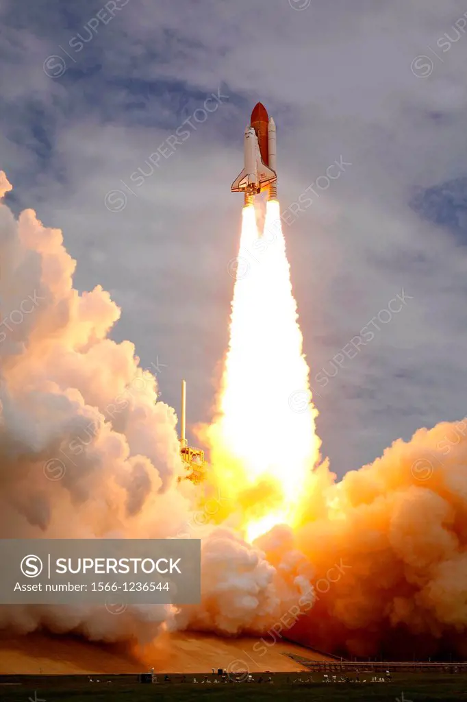 Space shuttle Atlantis is seen as it launches from pad 39A on Friday, July 8, 2011, at NASA´s Kennedy Space Center in Cape Canaveral, Fla  The launch ...