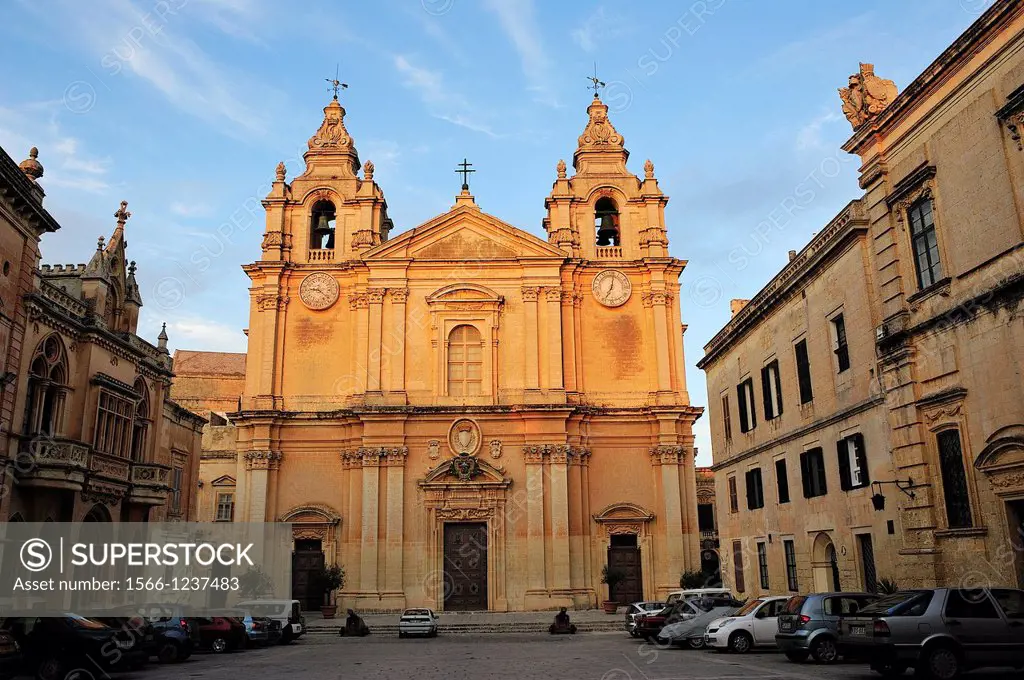 Mdina, Malta, cathedral