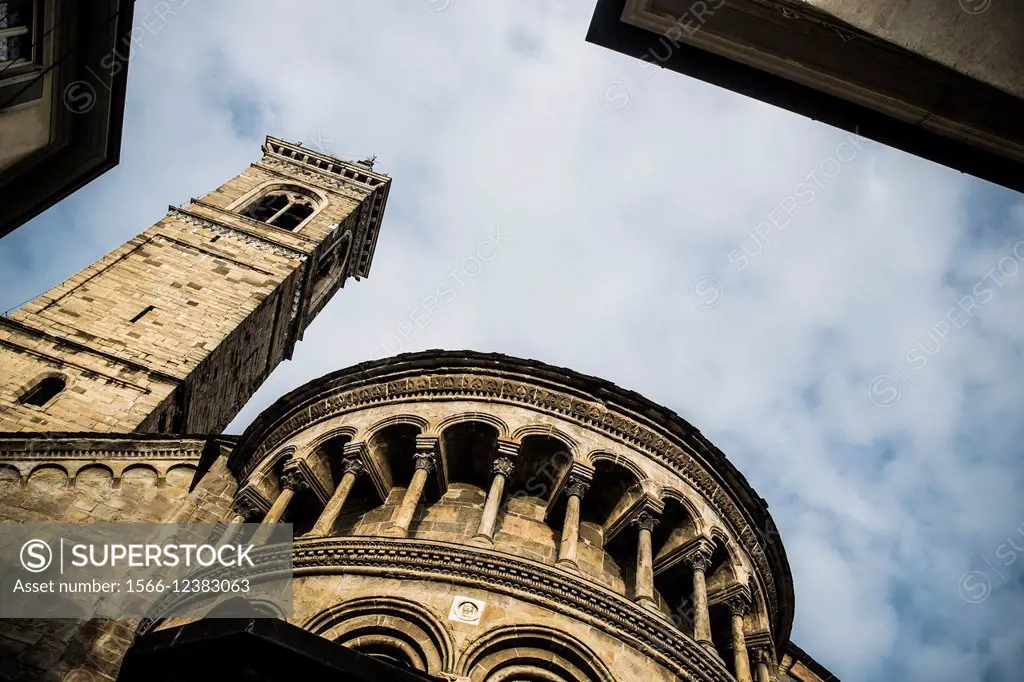 Basilica di Santa Maria Maggiore Bergamo Alta, Italy.