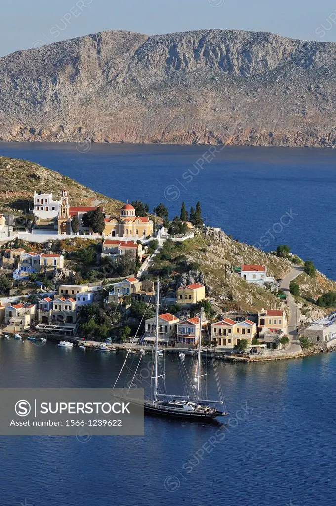 Symi  Dodecanese Islands  Greece  Gialos Harbour