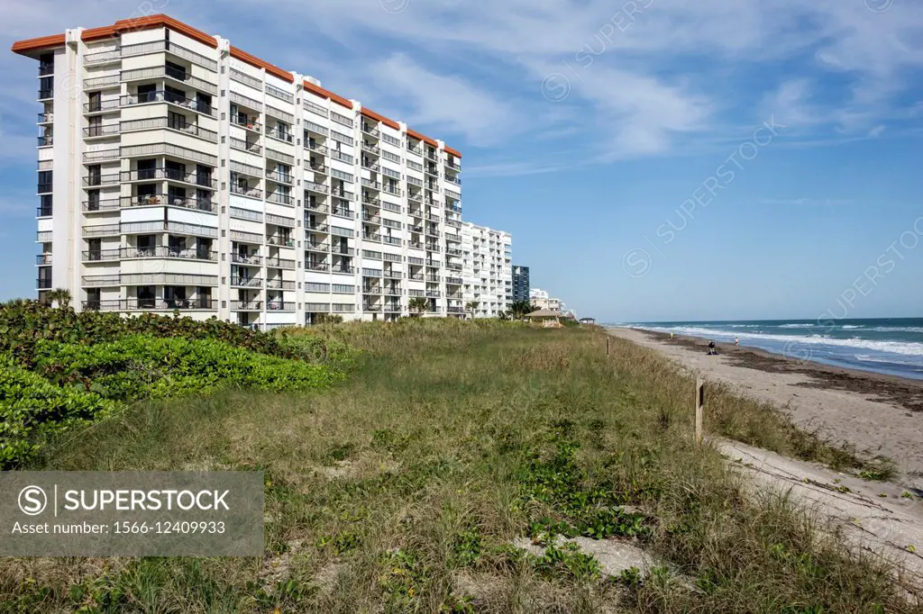 Florida, Jensen Beach, Hutchinson Island, Atlantic Ocean, waterfront, beachfront, condominium, building