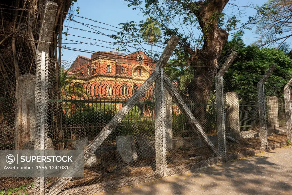The former Government Secretriat Building now under redevelopment Yangon Myanmar