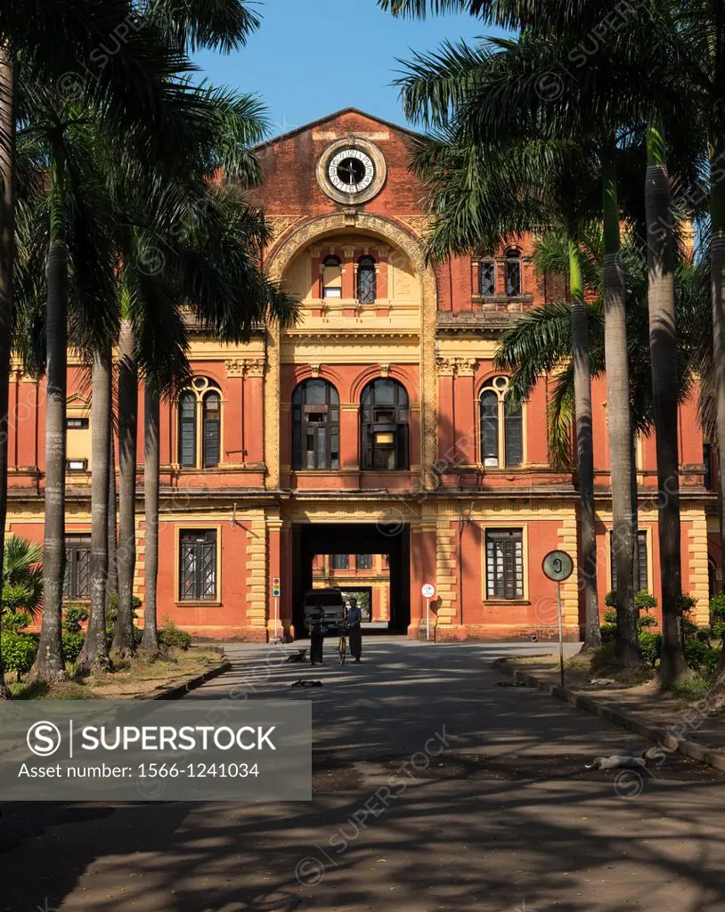 The former Government Secretriat Building now under redevelopment Yangon Myanmar