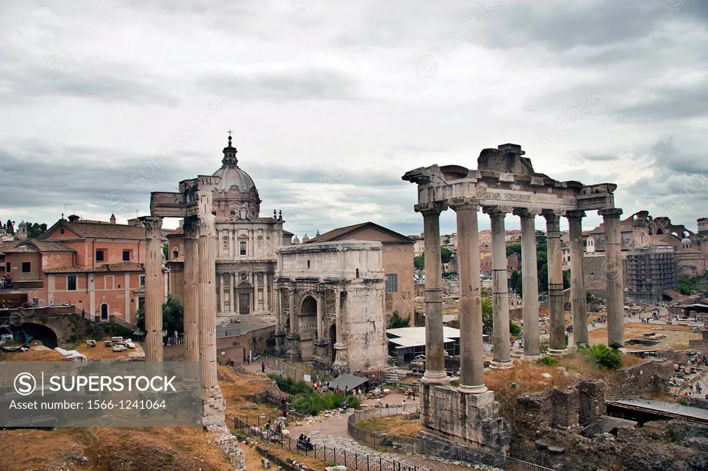 Temple of Saturn and Roman forum