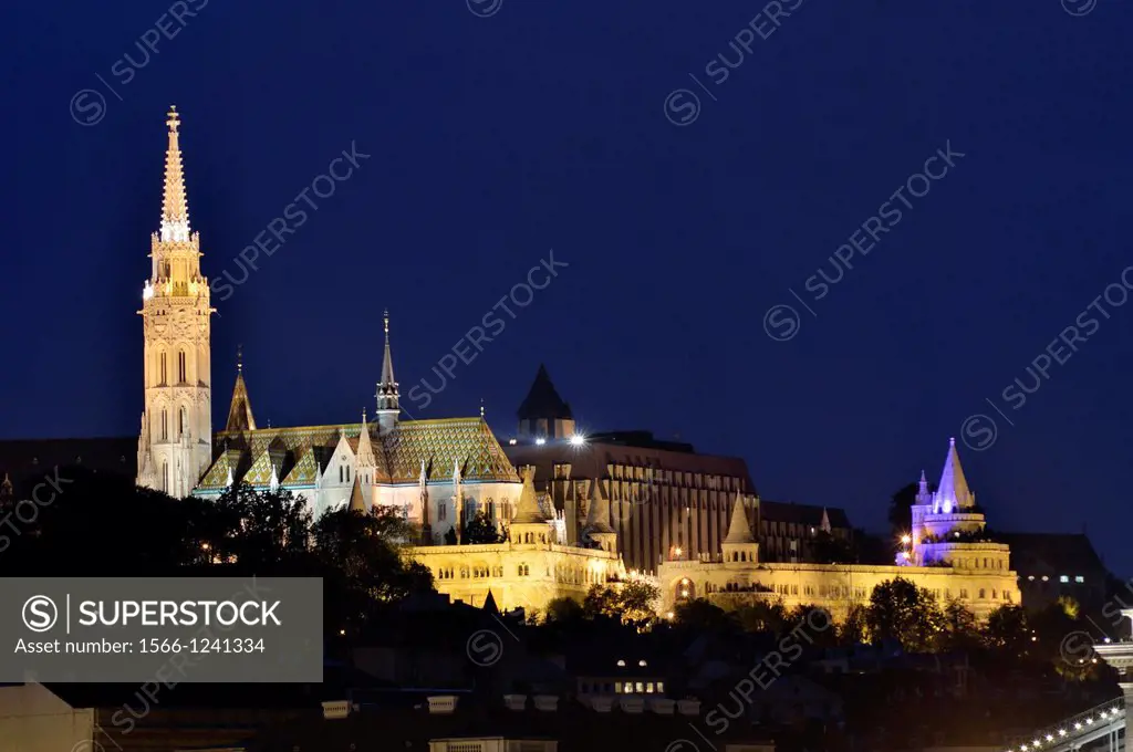 Fisherman´s Bastion, Budapest  Hungary, Europe
